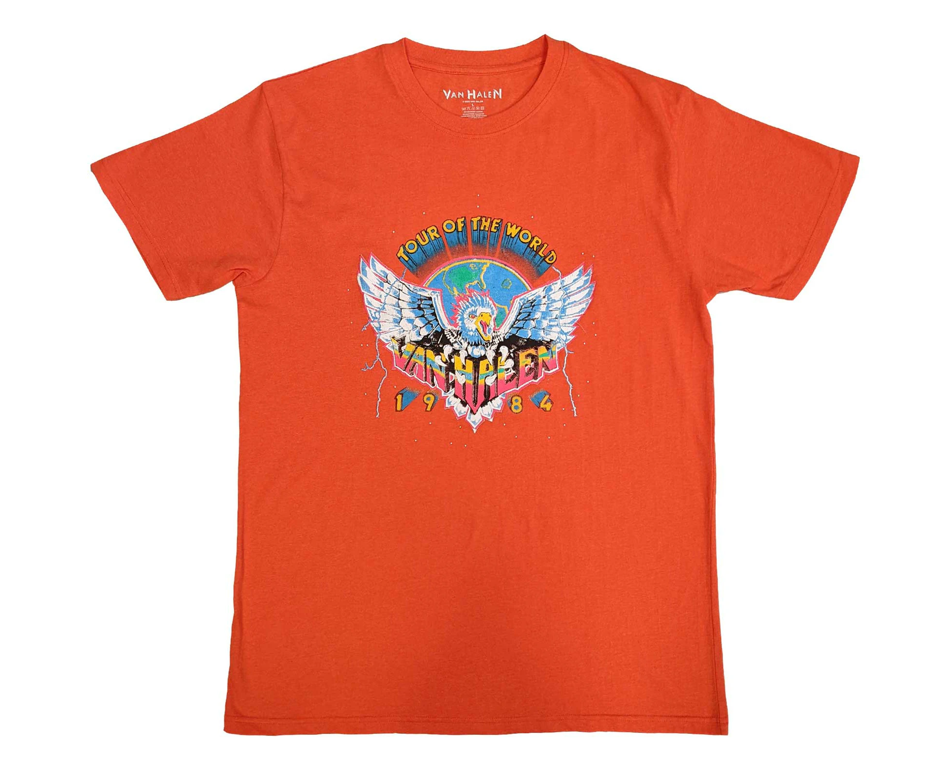 Van Halen | Official Band T-Shirt | Eagle '84 (Eco-Friendly)