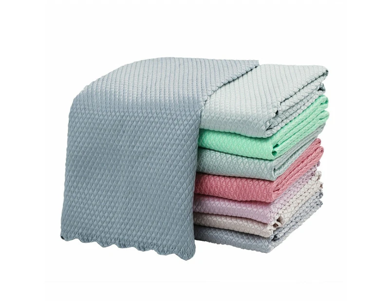 5 Pc Non-marking Kitchen Cleaning Easy to Dry Towel