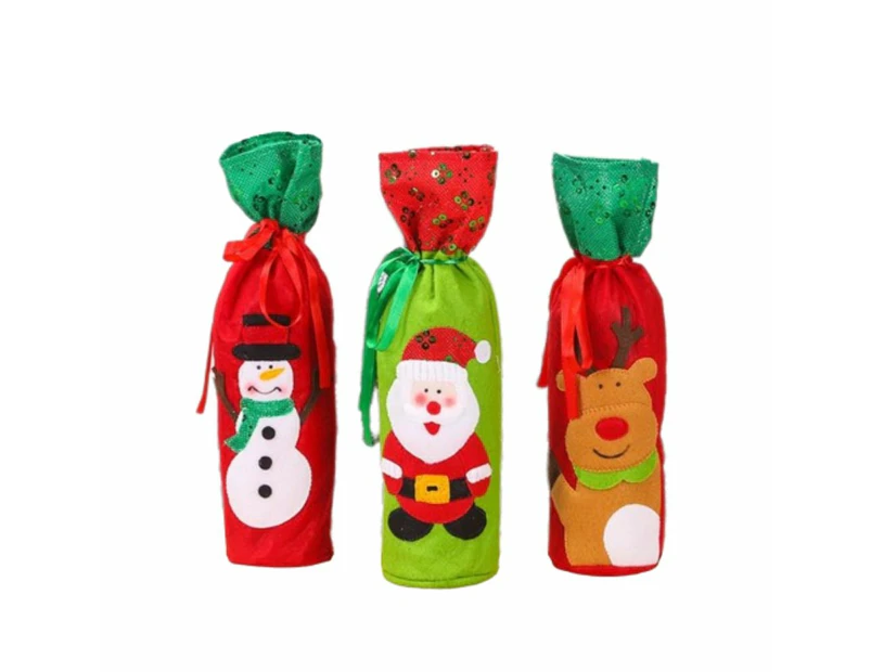 Christmas Wine Bottle Bag