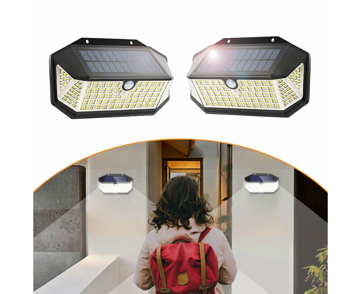 Dimnezz 5-Sided Human Induction Outdoor Garden LED Lamp