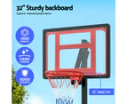 Everfit 2.6M Basketball Hoop Stand System Portable Kid