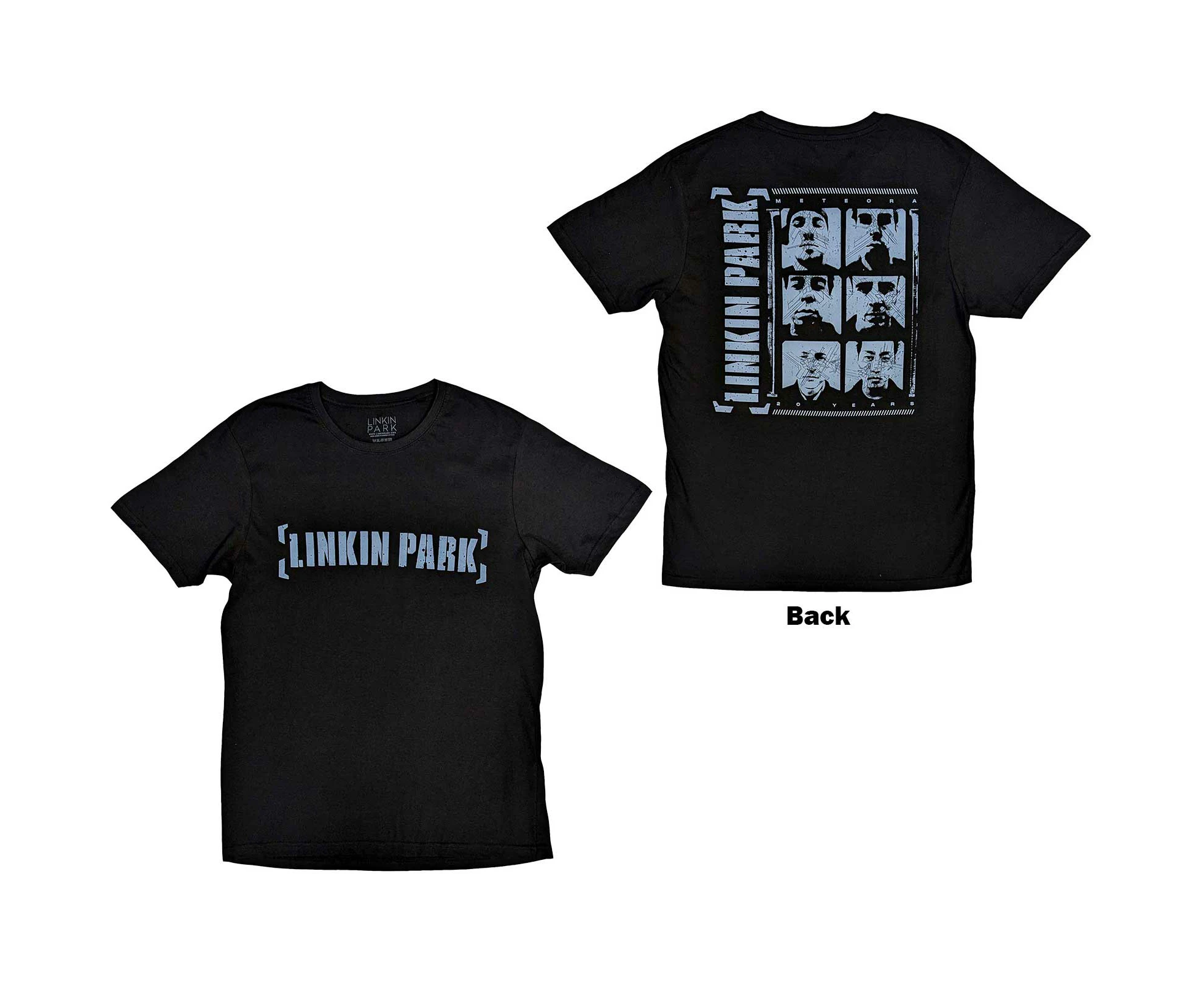 Linkin Park | Official Band T-Shirt | Meteora Portraits (Back Print)