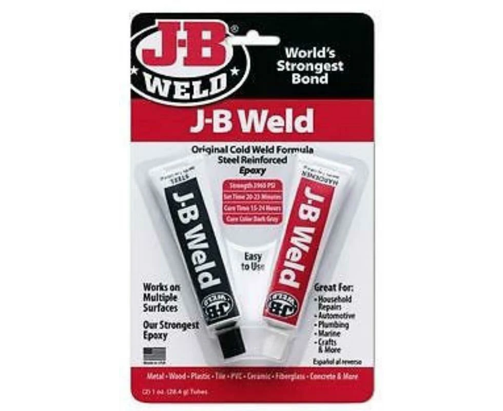 JB Weld Original Cold Weld Epoxy Adhesive Twin Pack 28.4g each 8265-S