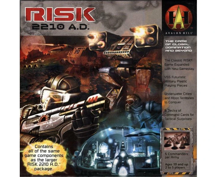 Risk 2210 Ad Board Game