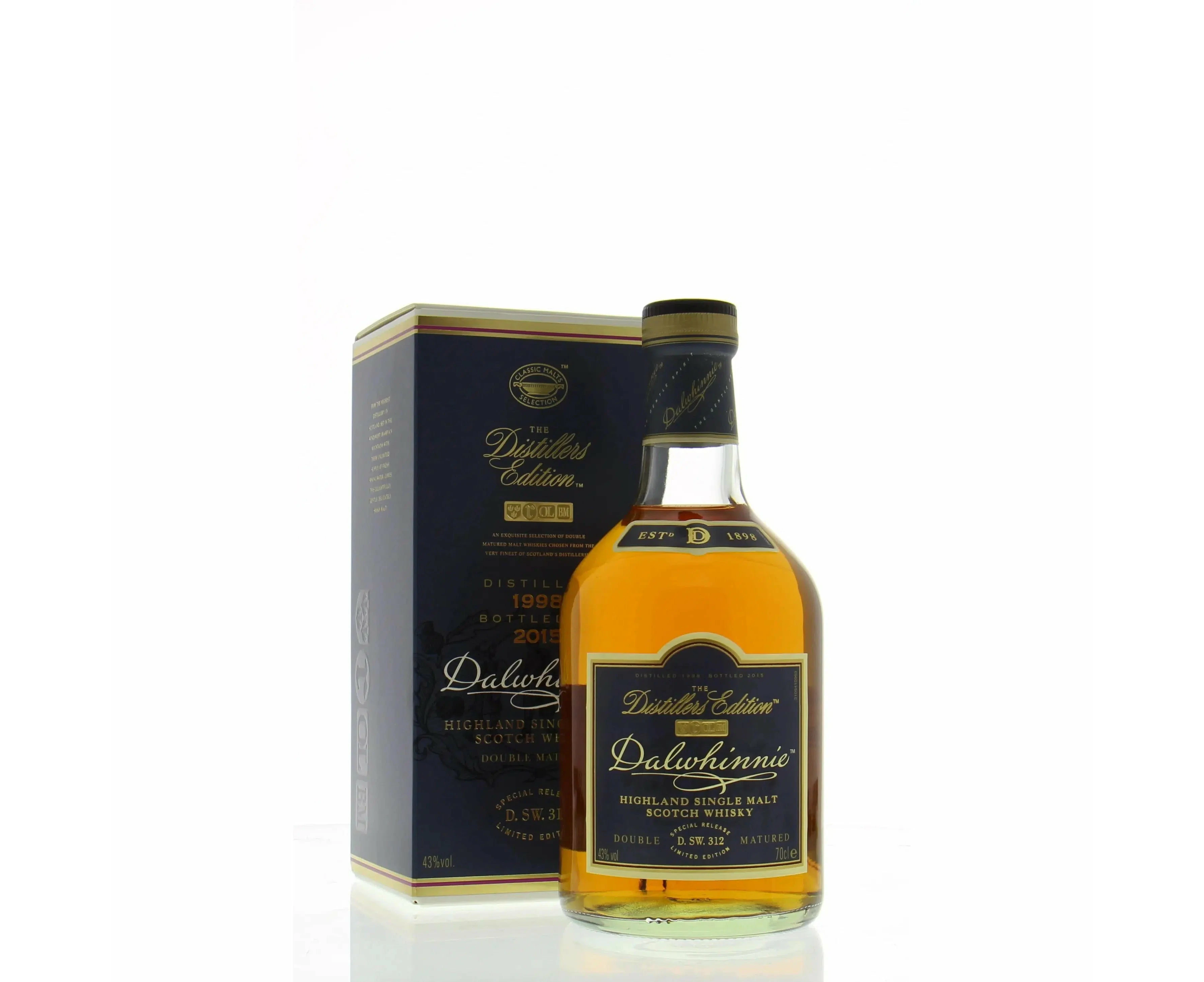 Dalwhinnie Distillers Edition Single Malt Scotch Whisky 700ml