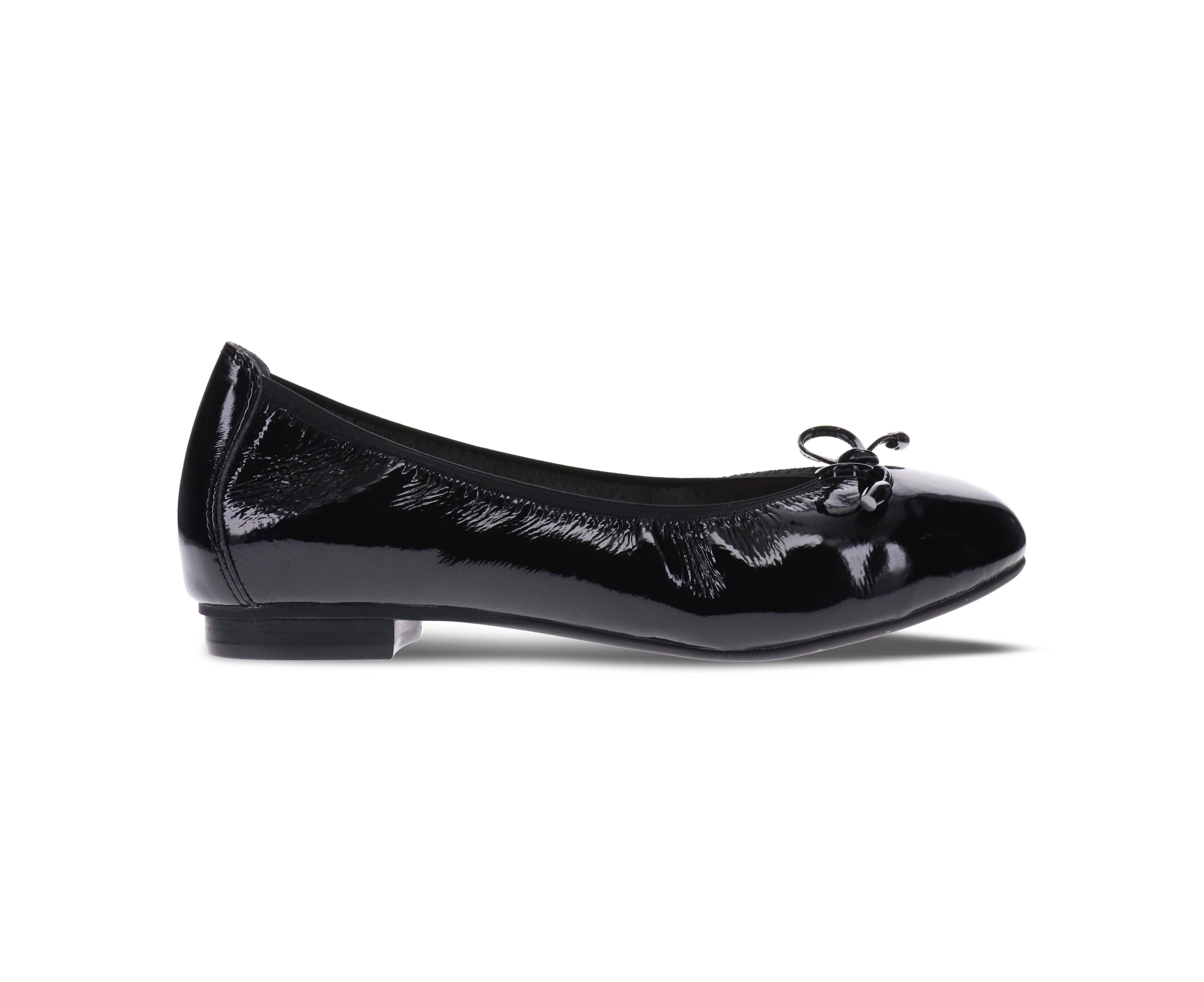 Mia Vita Women's Sophie Flat - Black Patent