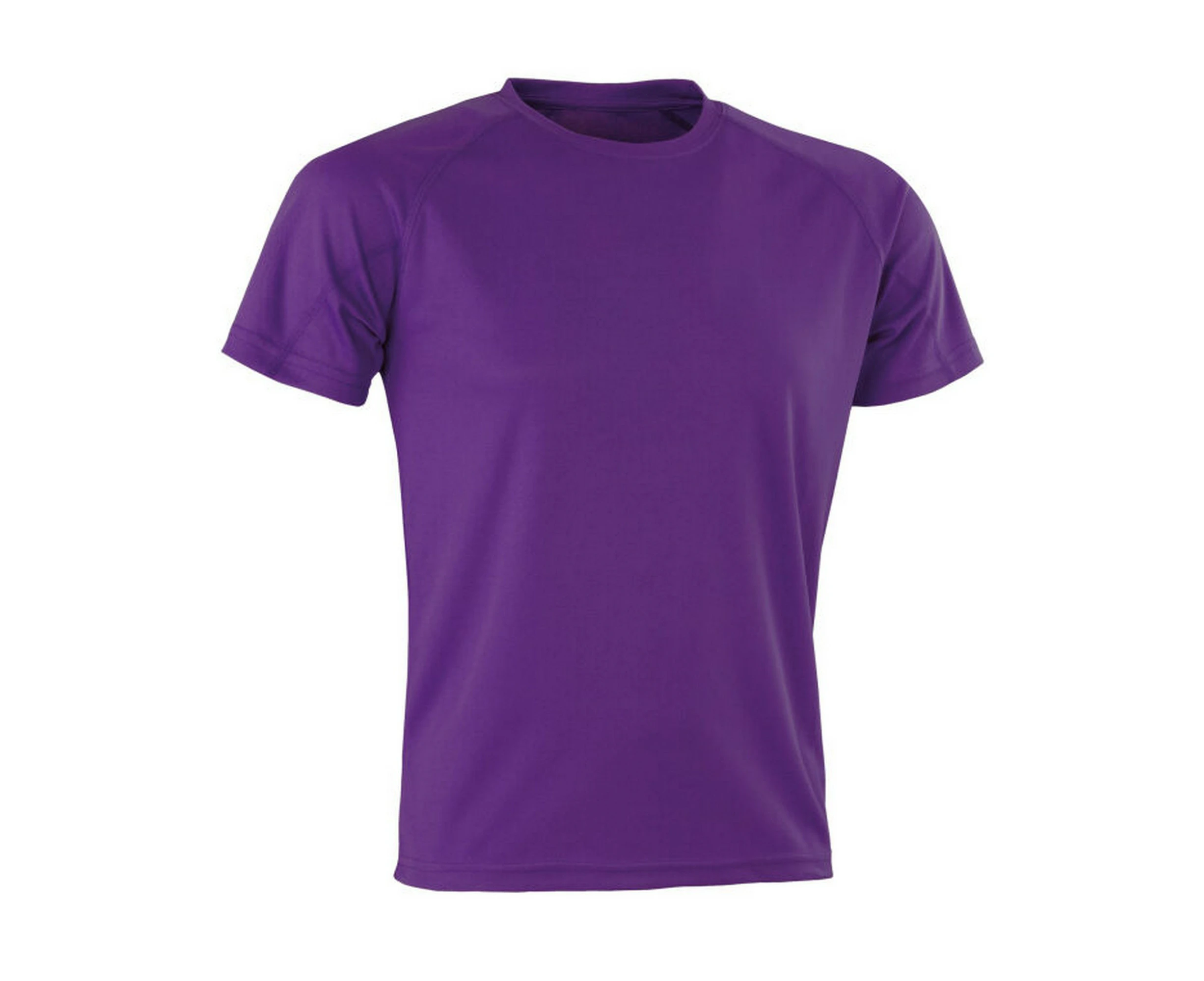 Spiro Mens Impact Aircool T-Shirt (Purple) - BC4856