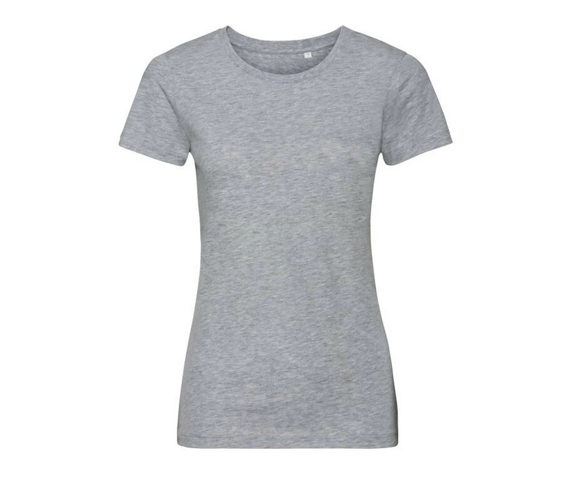 Russell Womens Organic Short-Sleeved T-Shirt (Light Oxford Grey) - BC4766