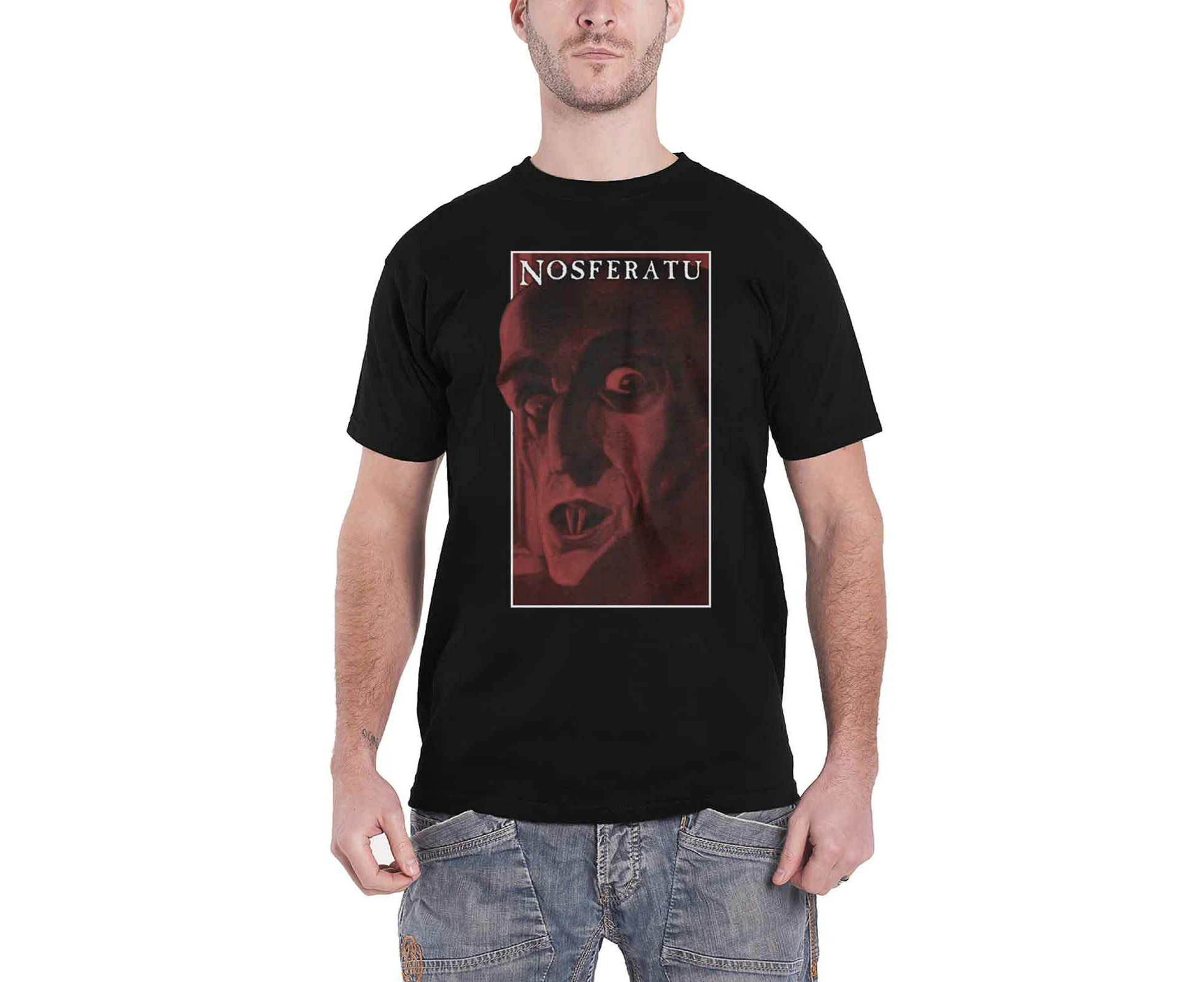 Nosferatu T Shirt  Official Vintage Horror Mens