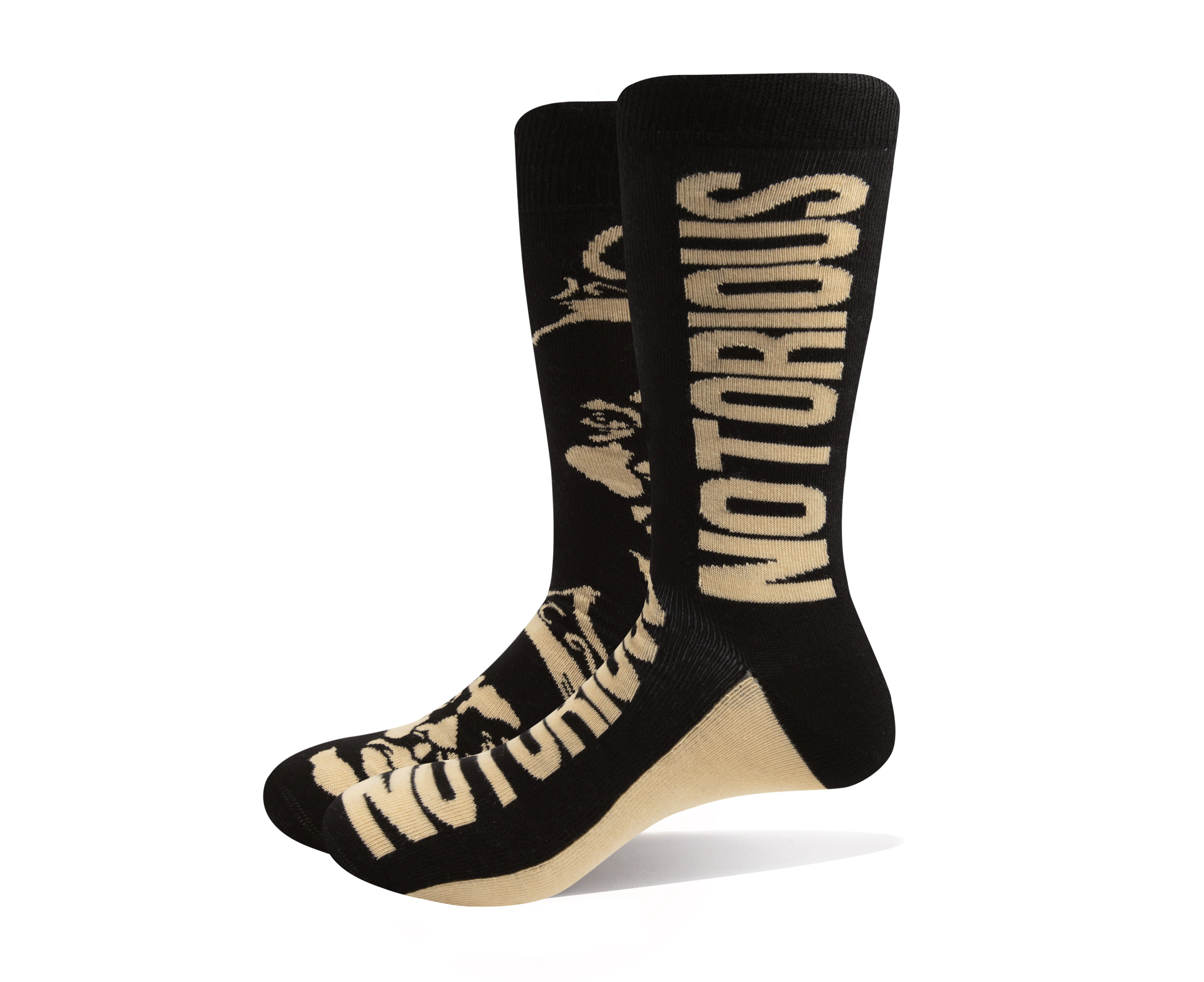 Biggie Smalls Socks Gold Crown Logo  Official Unisex  (Uk Size 7-11)