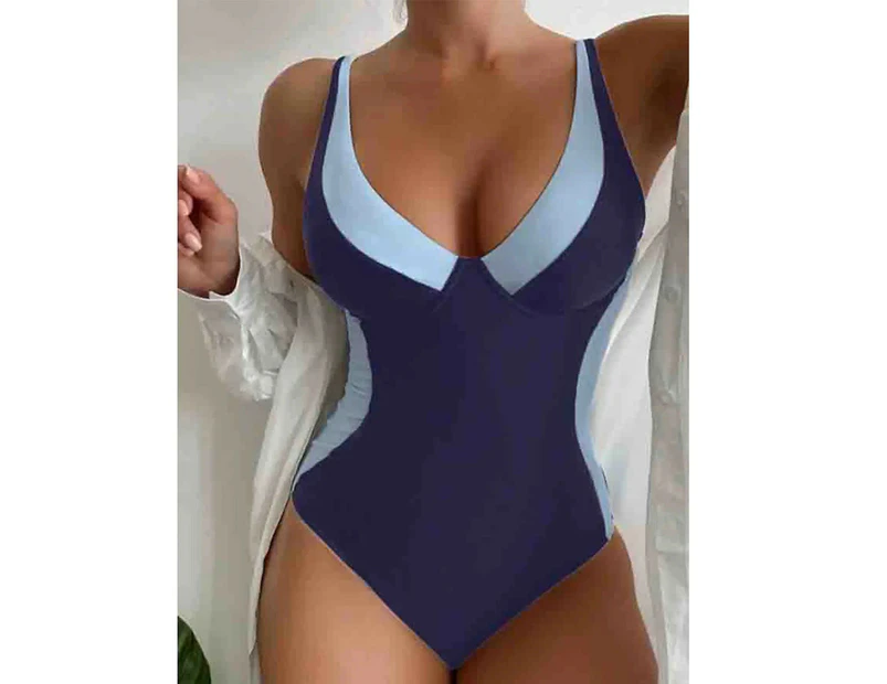 Women Ladies Padded Sexy Swimwear Swimsuit Monokini One Piece Bikini Bathing Suit Beachwear