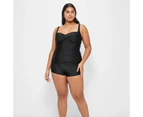 Target One Piece Swim Boyleg Bathers - Shape Your Body