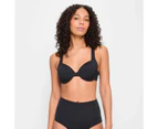 Target Resort High Waisted Rib Bikini Briefs - Shape Your Body