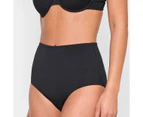 Target Resort High Waisted Rib Bikini Briefs - Shape Your Body