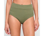 Target Crinkle High Waisted Swim Bikini Briefs