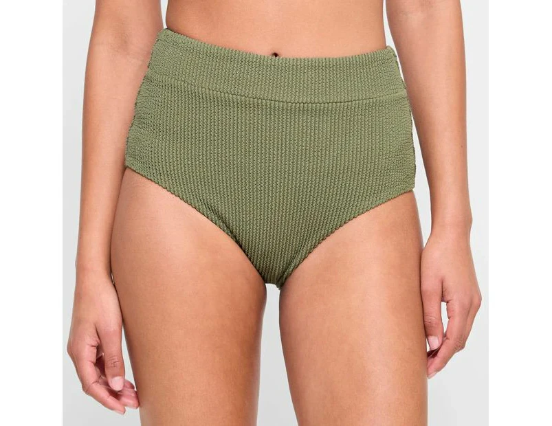 Target Crinkle High Waisted Swim Bikini Briefs