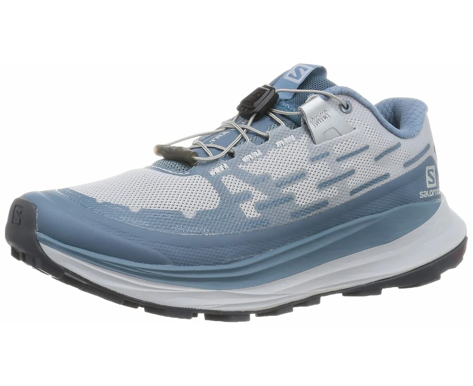 Salomon Womens Ultra Glide Sneakers Shoes Runners - Bluestone / Pearl Blue / Ebony