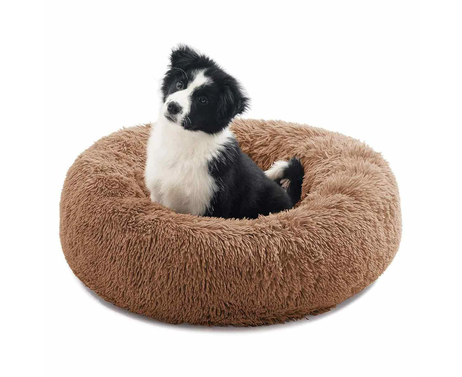 Dog Bed Cat Bed Pet Bed Soft Cat Bed For Small Medium Dogs Cat Lounger Cat Cushion Washable Warm Plush Fluffy Animal Bed In Donut Shape Dog Cushi