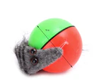 Fun Pet Teaser Toy Electronic Nutria Toy Waterproof Beaver Toy Ball Auto Move