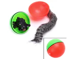 Fun Pet Teaser Toy Electronic Nutria Toy Waterproof Beaver Toy Ball Auto Move