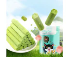 Cat Grass Teeth Wheatgrass Snacks Cleaning Natural HairBall Excretion - 5 items