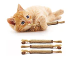 Chew Toy for Cats Teeth Cleaning Cats Teething Toy Matatabi Chew Sticks - 3 pack - large