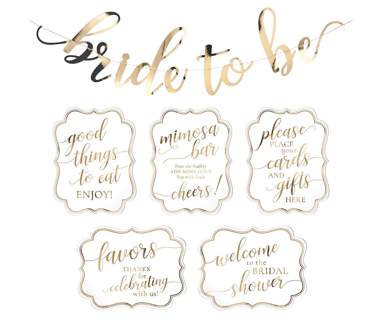 Bridal Shower Decorations Signs Bride To Be Hens Night Party Lolly Buffet