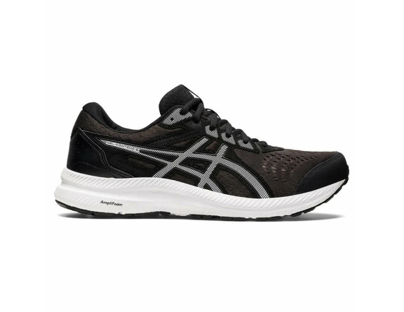 Asics GEL Contend 8 4E Mens Running Shoes - Black/White