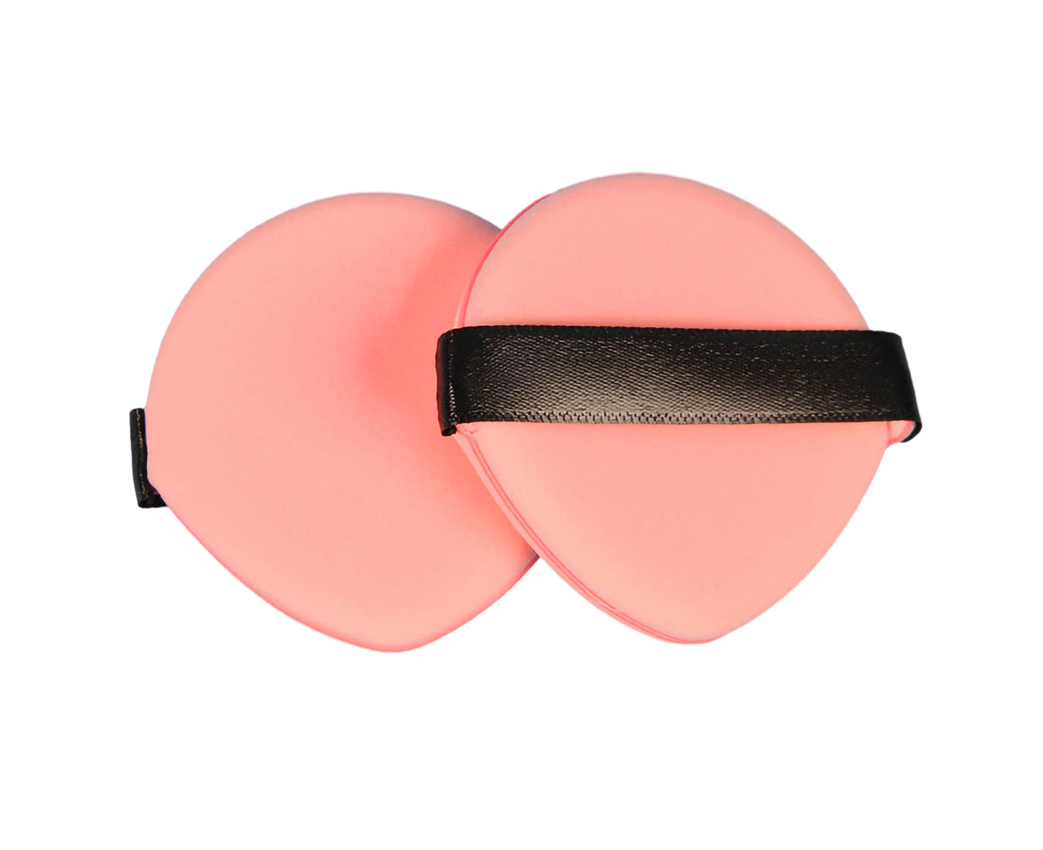 1 pcs Powder Puff(Pink Drop Shaped ),Face Soft Dual Sided Cushion Puff Cosmetic Puff Sponge Powder Wet Dry Makeup Tool