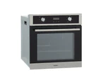 Devanti Electric Built In Wall Oven 80L Convection Grill Ovens Stainless Steel