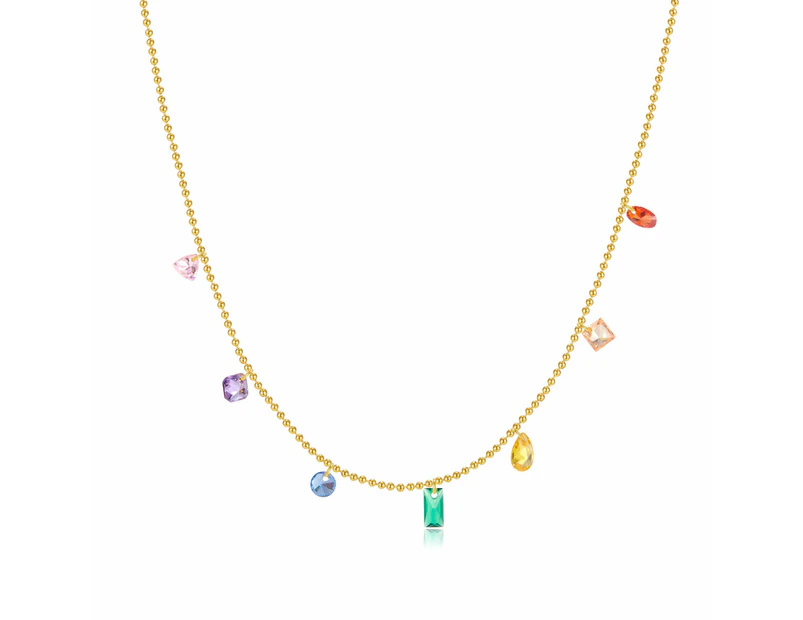 Cute Dainty Love Pendant Necklaces For Women-Gold