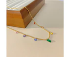 Cute Dainty Love Pendant Necklaces For Women-Gold