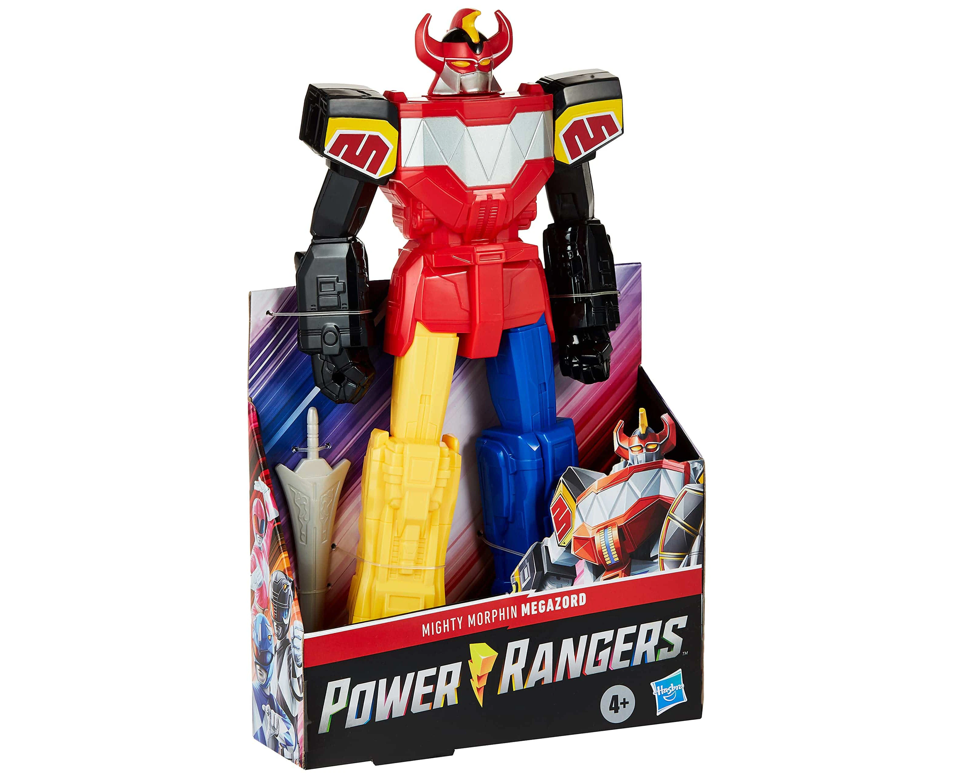 Power Rangers Mighty Morphin Megazord! 10-inch Figure For Epic Battles!