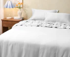 Sheraton Luxury Maison 1000TC Cotton Rich Quilt Cover Set - White