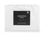 Sheraton Luxury Maison 1000TC Cotton Rich Quilt Cover Set - White