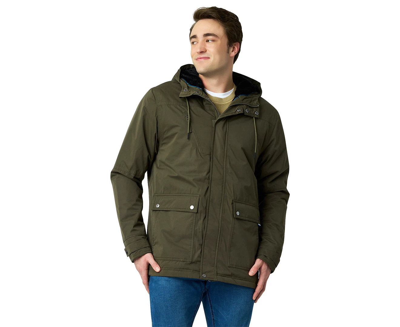 Rainbird Men's Cirrus Waterproof Parka - Olive Green