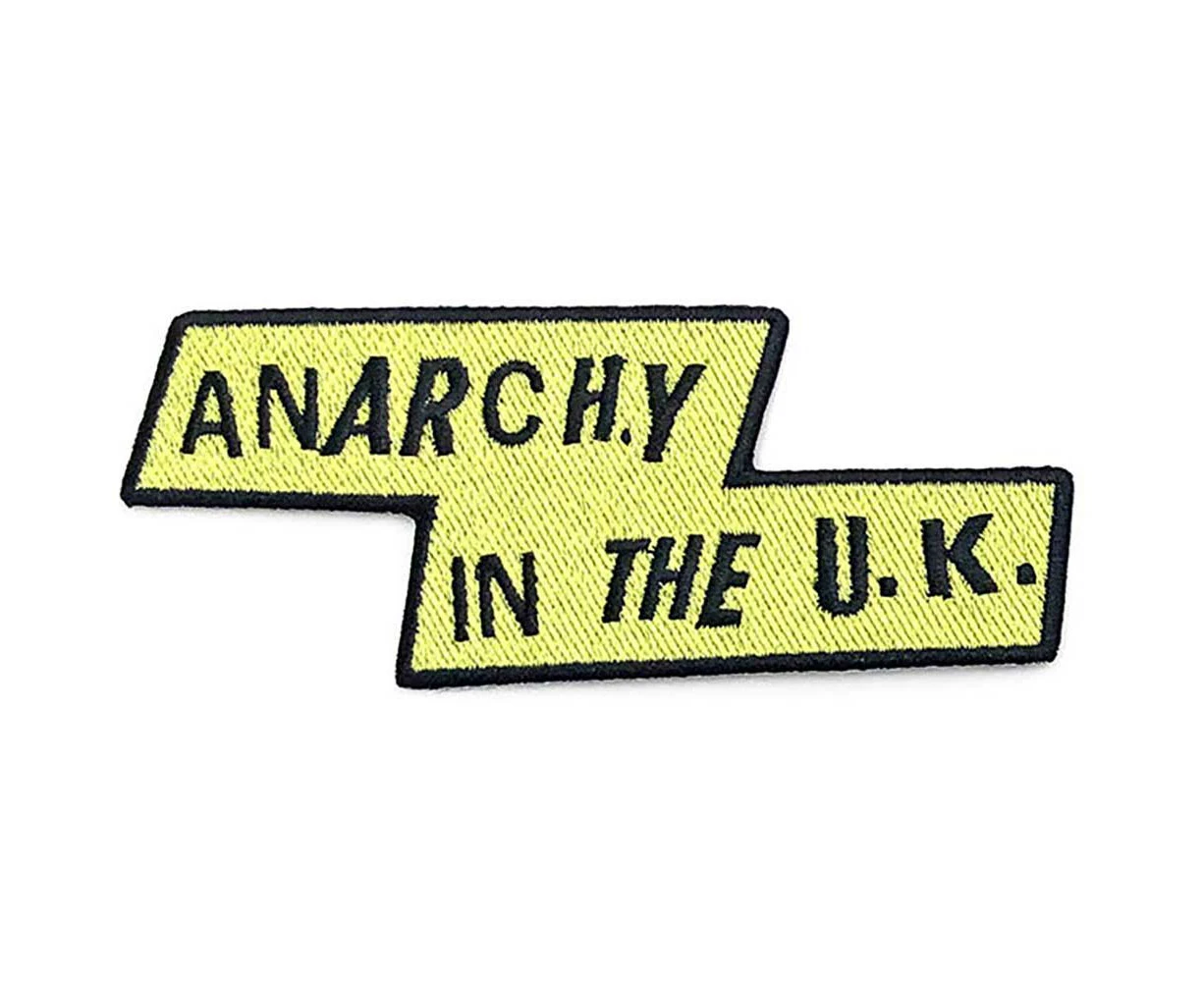 The Sex Pistols Patch Anarchy In The Uk Band Logo  Official Woven Iron On