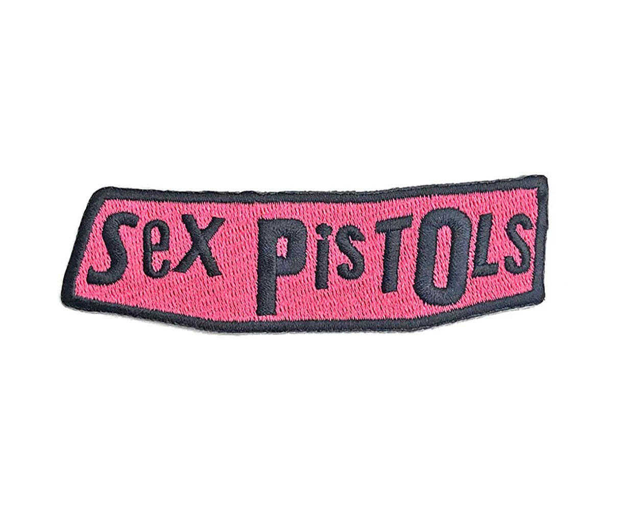 The Sex Pistols Patch Band Logo  Official Embroide Woven Iron On