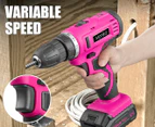 Monika 12V Pink Lithium Cordless Drill