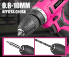 Monika 12V Pink Lithium Cordless Drill