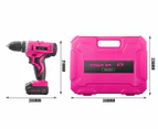 Monika 12V Pink Lithium Cordless Drill