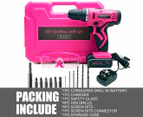 Monika 12V Pink Lithium Cordless Drill