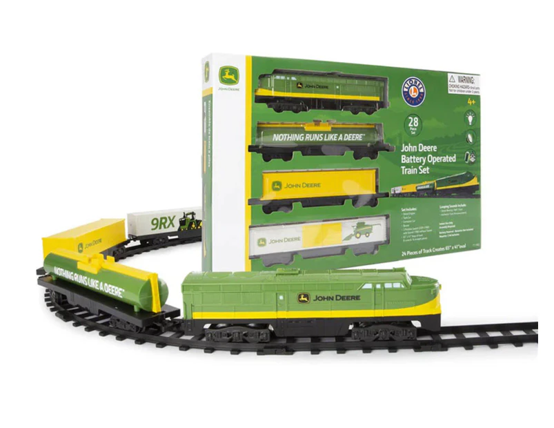 John Deere Battery Operated Train Set