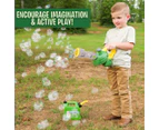 John Deere Motorised Bubble 'N' Fun Leaf Blower Combo Toy