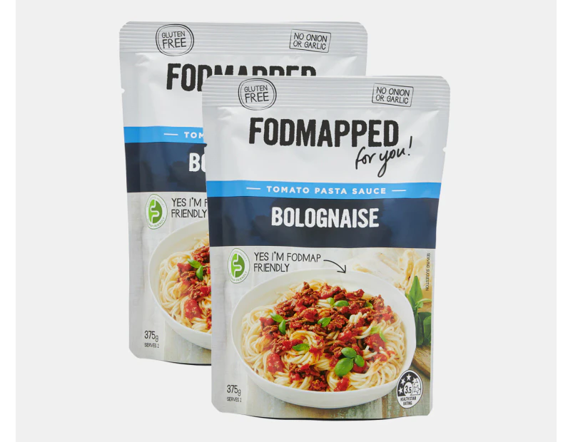 2 x Fodmapped Bolognaise Pasta Sauce 375g