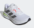 Adidas Men's Galaxy 7 Running Shoes - White/Iron Met/Lucid Lemon