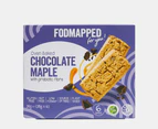 2 x 6pk Fodmapped Oven Baked Bars Chocolate Maple 210g