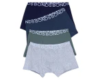 Bonds Boys' Trunks 4-Pack - Black/Navy/Grey/Khaki