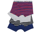 Bonds Boys' Trunks 4-Pack - Blue/Red/Grey