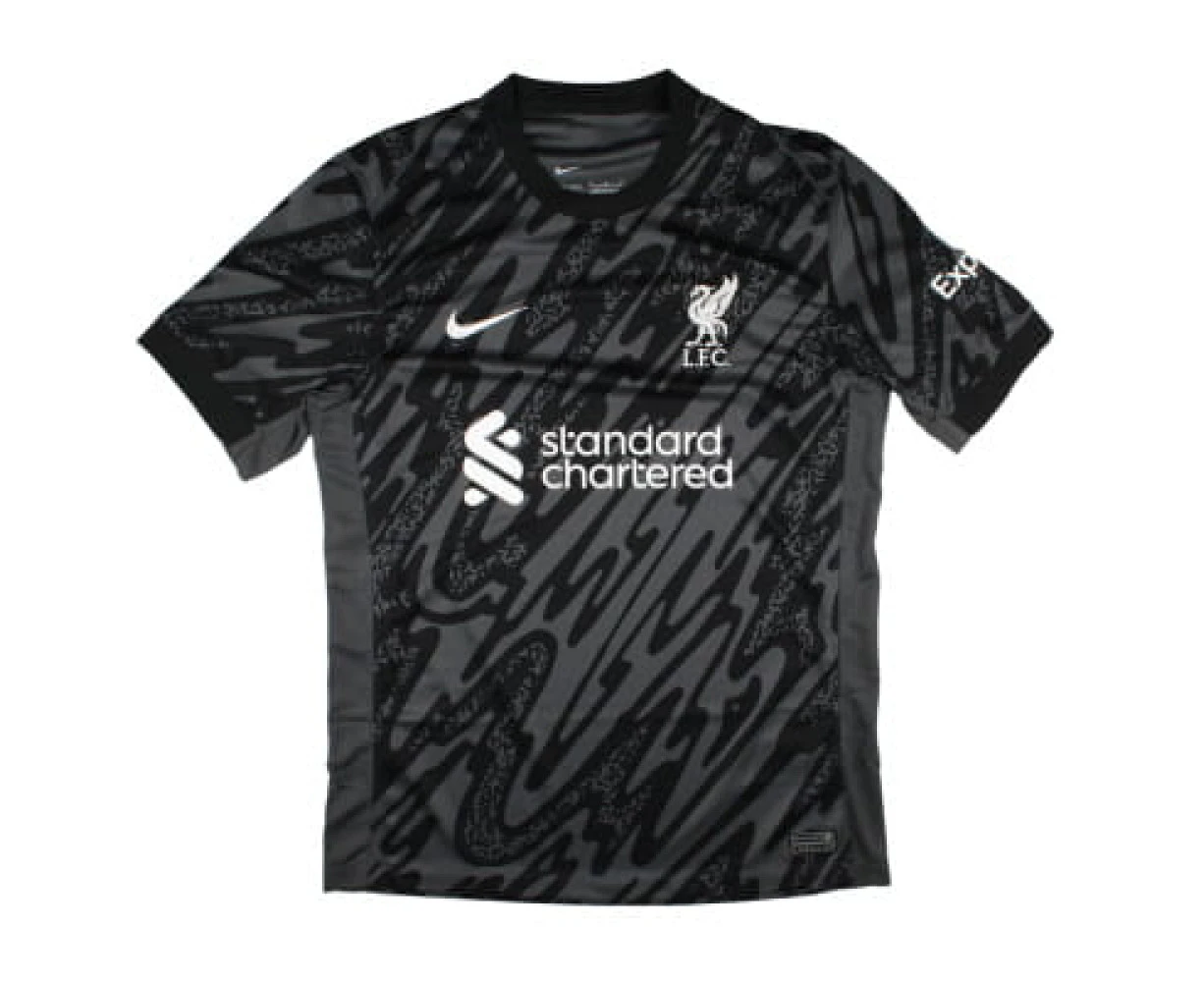 2024-2025 Liverpool Home Goalkeeper Shirt (Black)